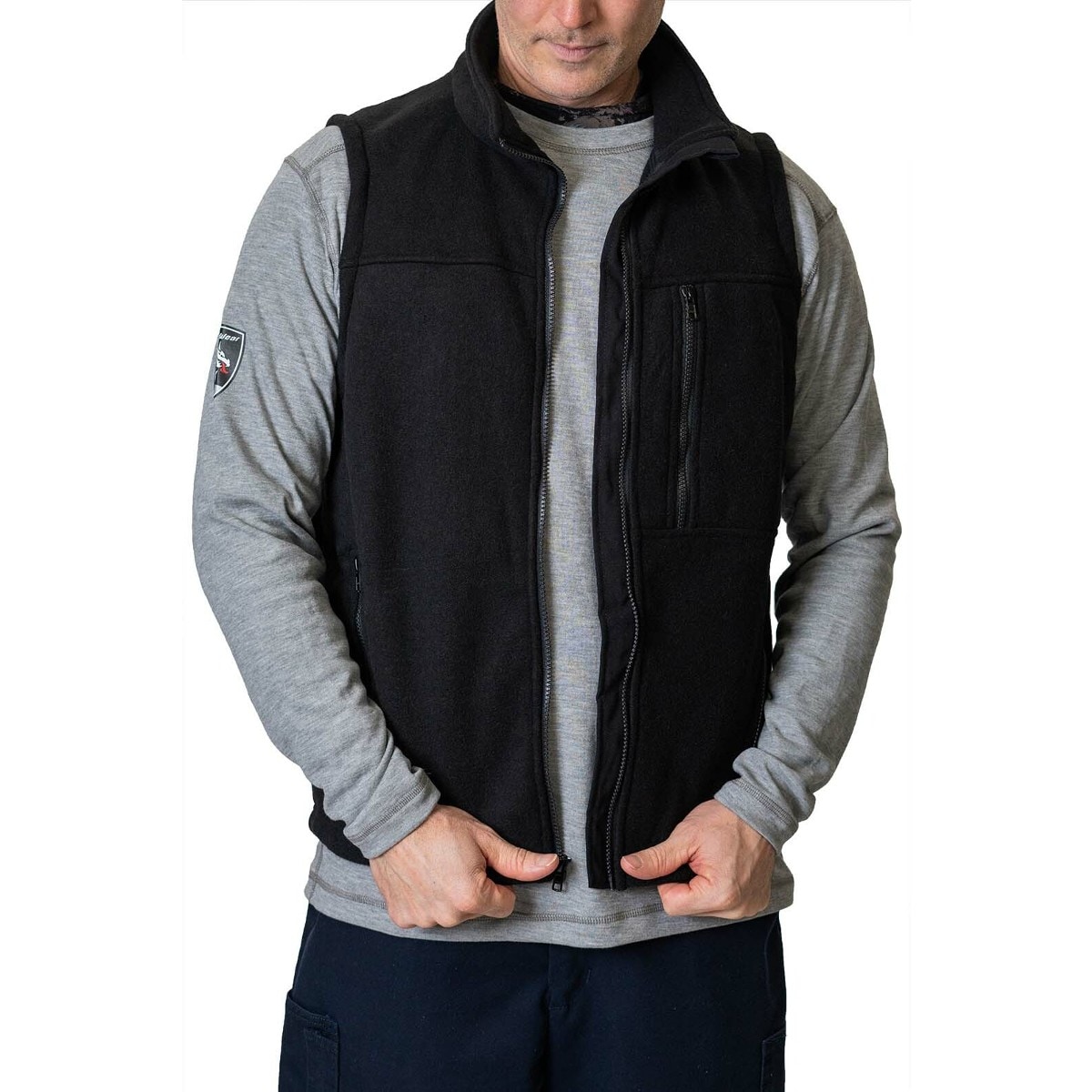 True North Alpha Vest in Black